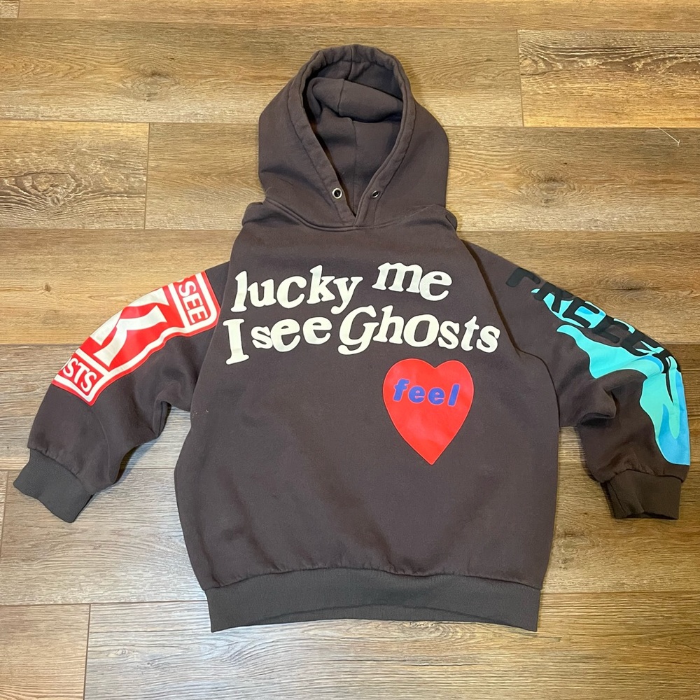Lucky me I see ghosts hoodie first like a M-L
